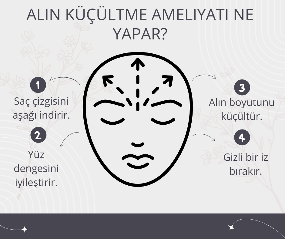 Alın küçültme ameliyatı ne yapar