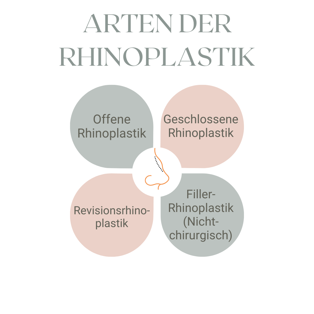 Arten der Rhinoplastik 