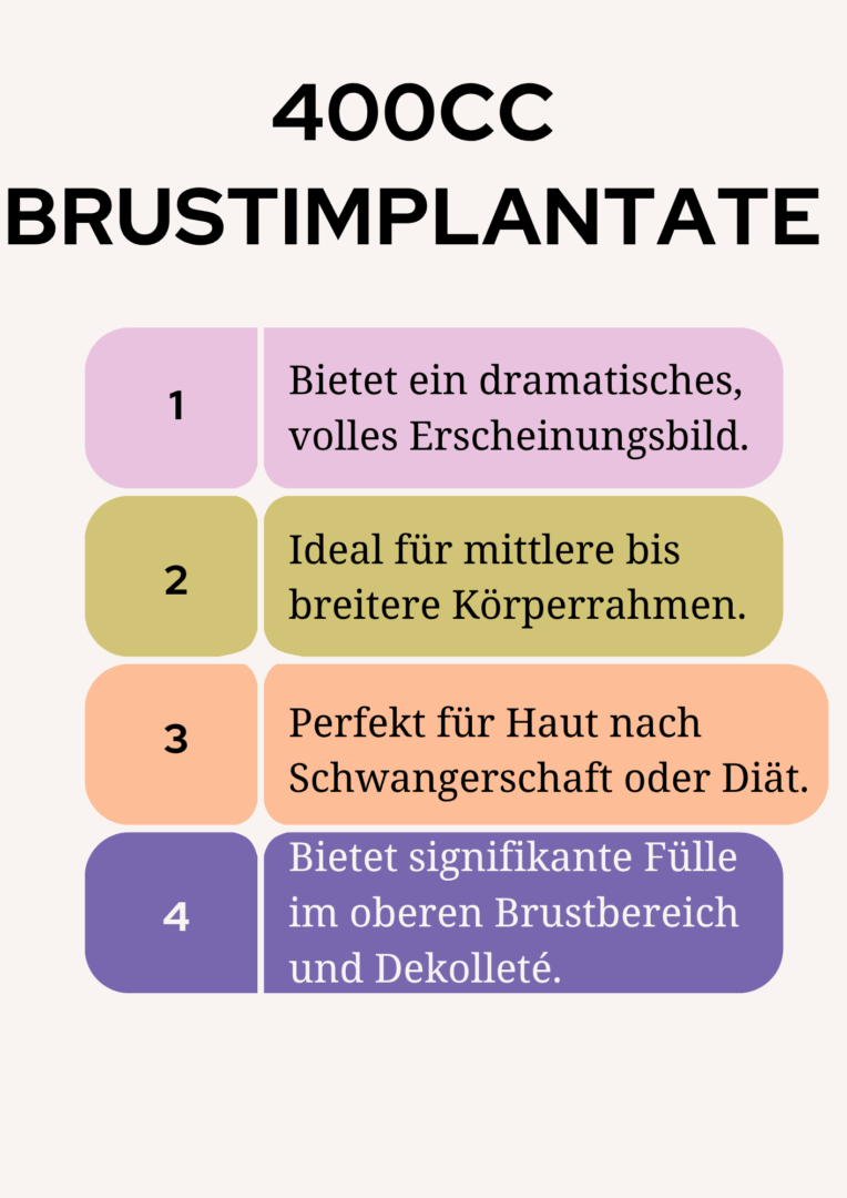 400cc Brustimplantate 
