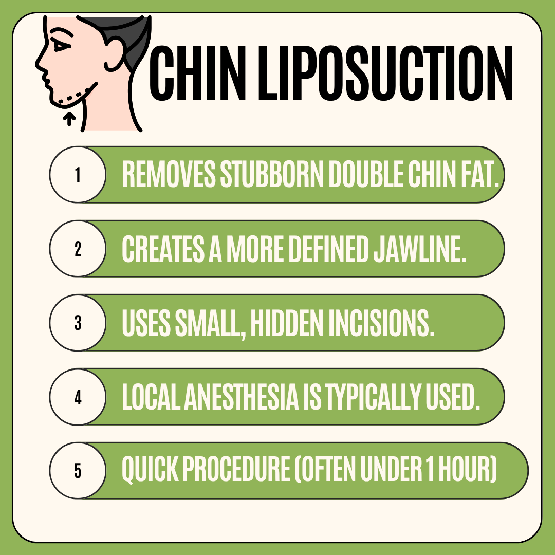 Infographic: Chin Liposuction