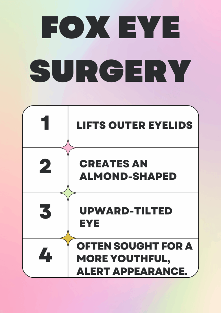 Infographic: Fox Eye Surgery