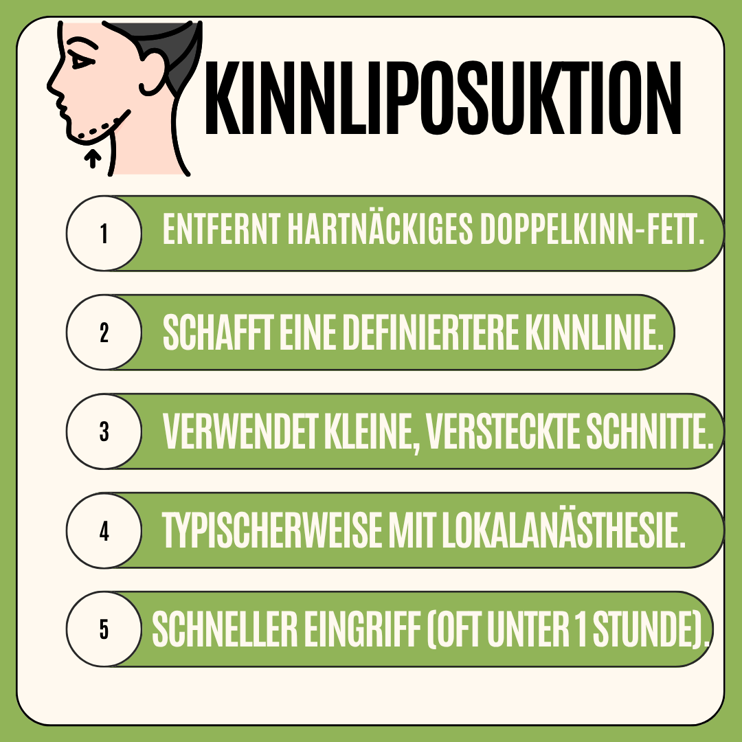 Kinnliposuktion