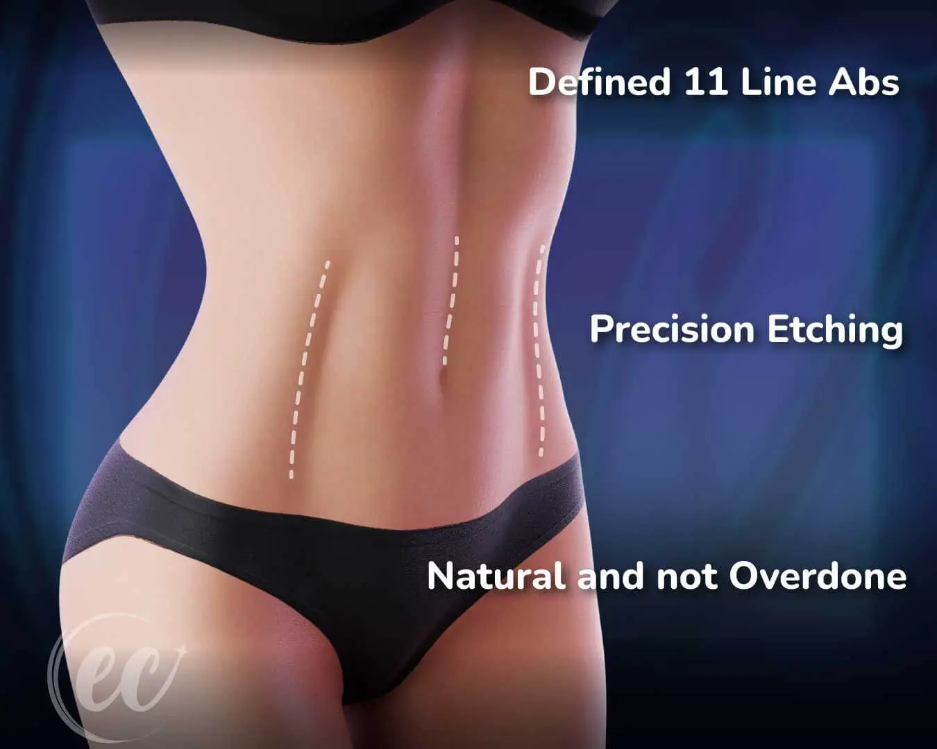 before and after abdominal etching surgery for the female body