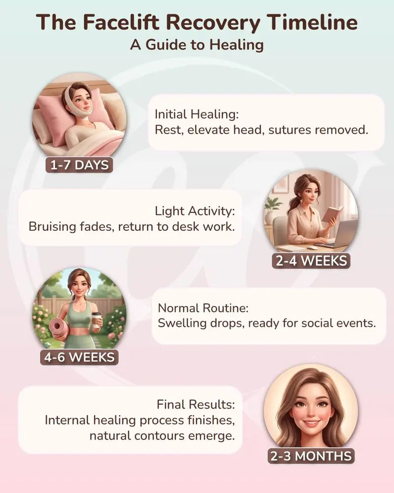 How long dose Facelist Recovery takes?