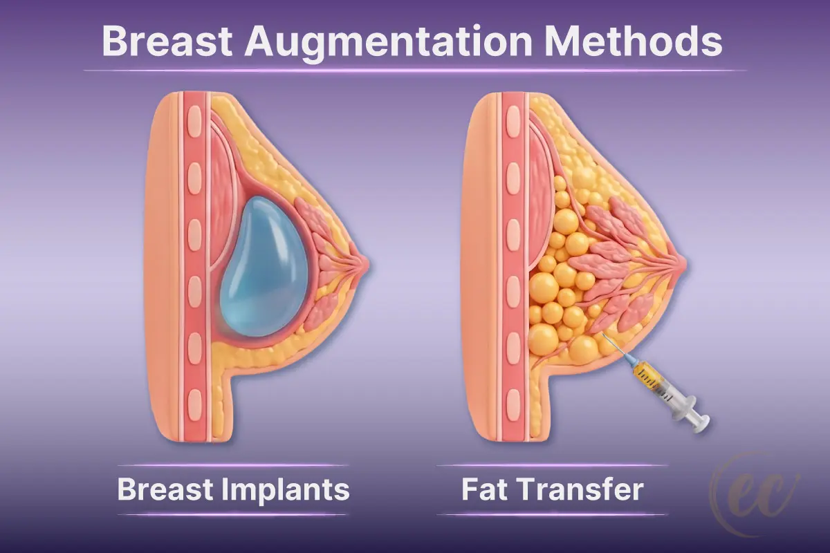 breast implant vs. fat transfer