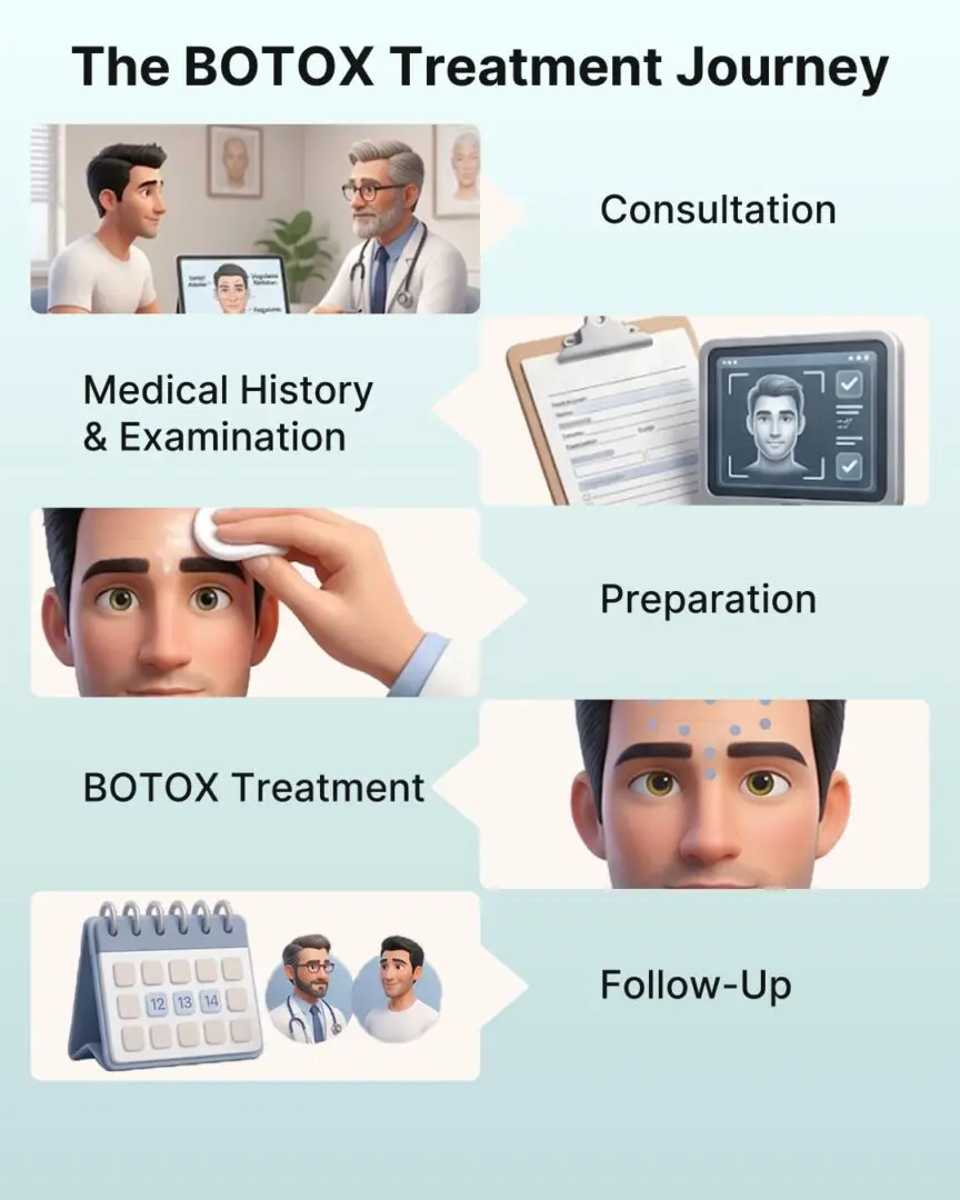 The botox treatment journey