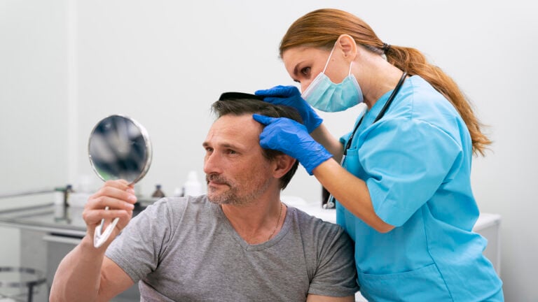 Can I Get a Hair Transplant Without Shaving My Head