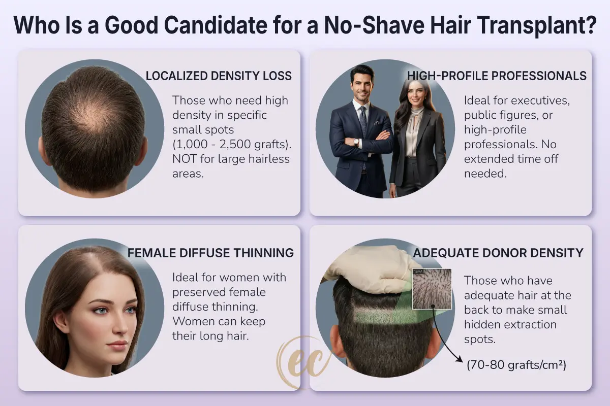 Who-is-a-Good-Candidate for a No Shave Hair Transplant